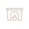 Fireplace icon