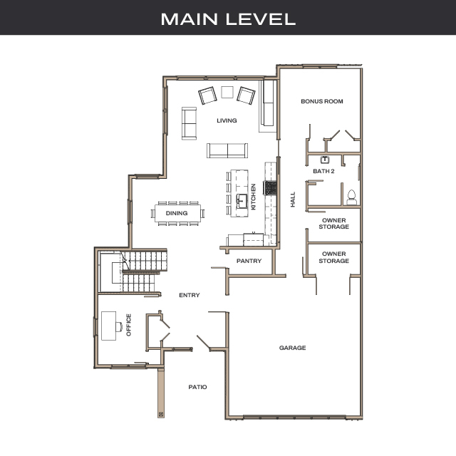 Floorplan - Main level