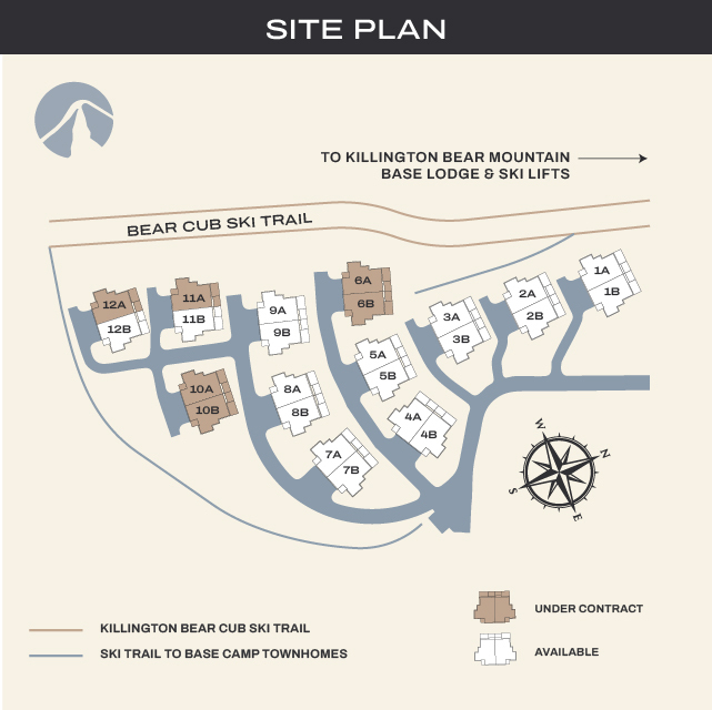 Sitemap - Basecamp at Bear Mountain, Killington, VT